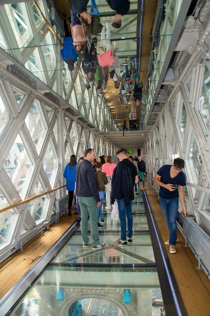 Tower Bridge's Glass Floor Offers Stunning Views and Reflective Experiences