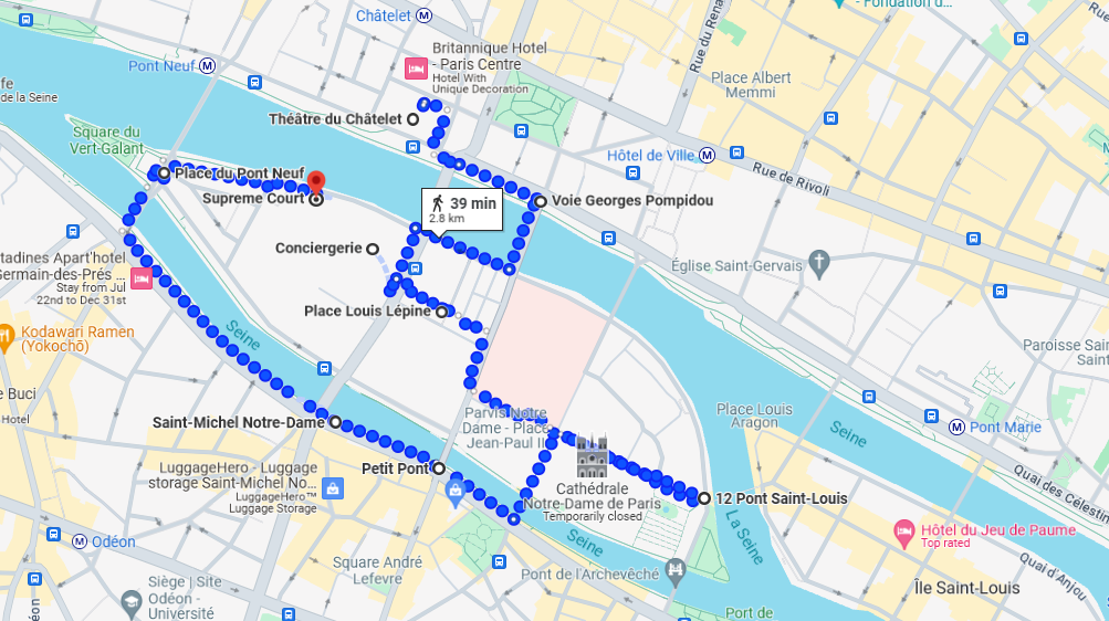 location map