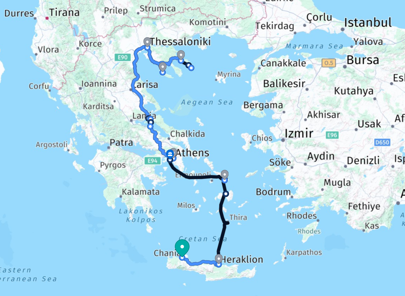 location map