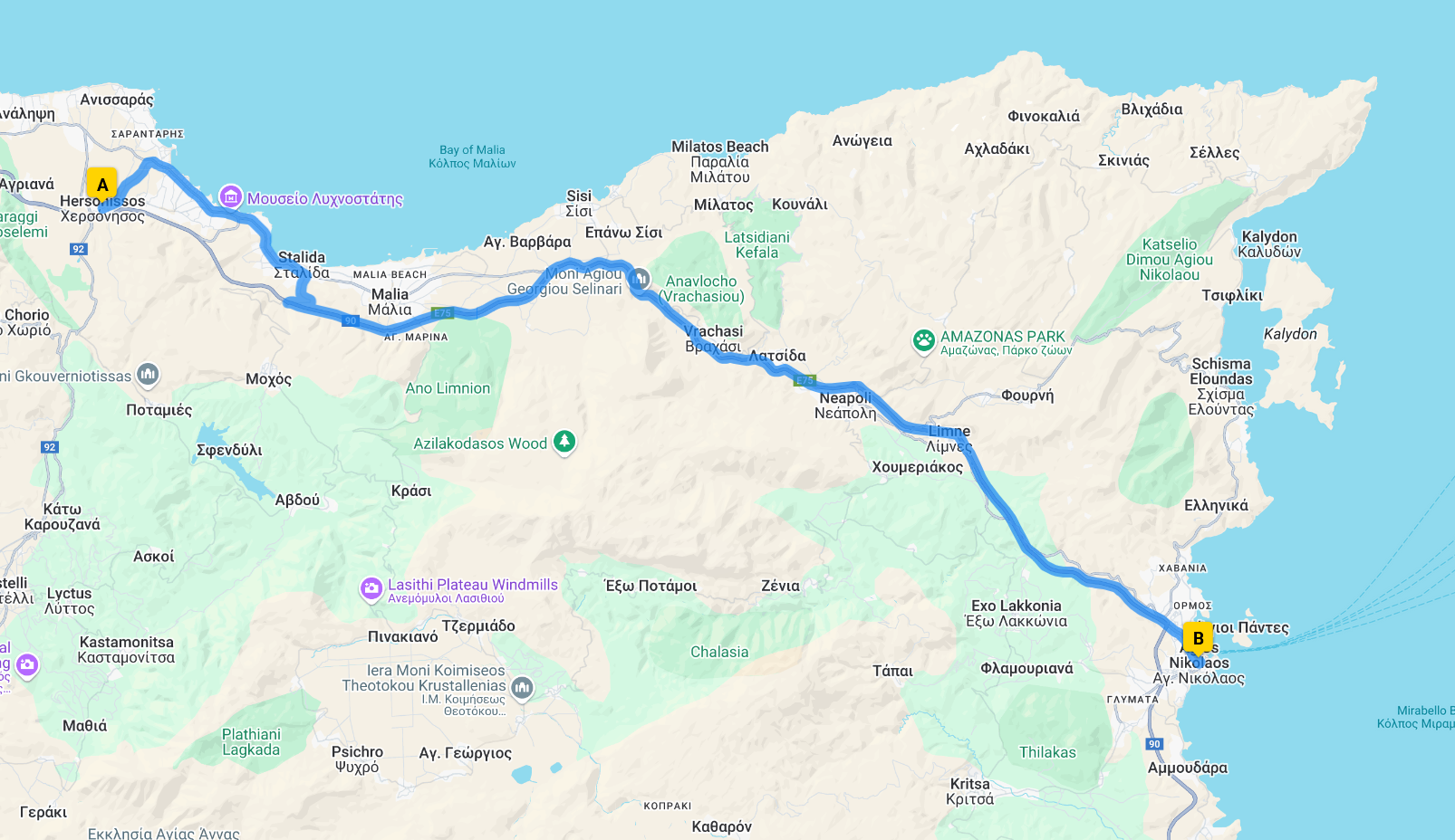 location map