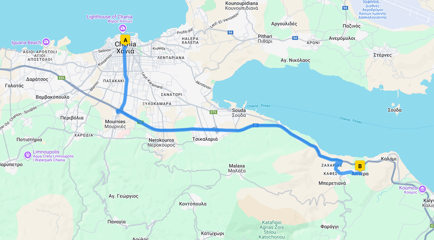 location map