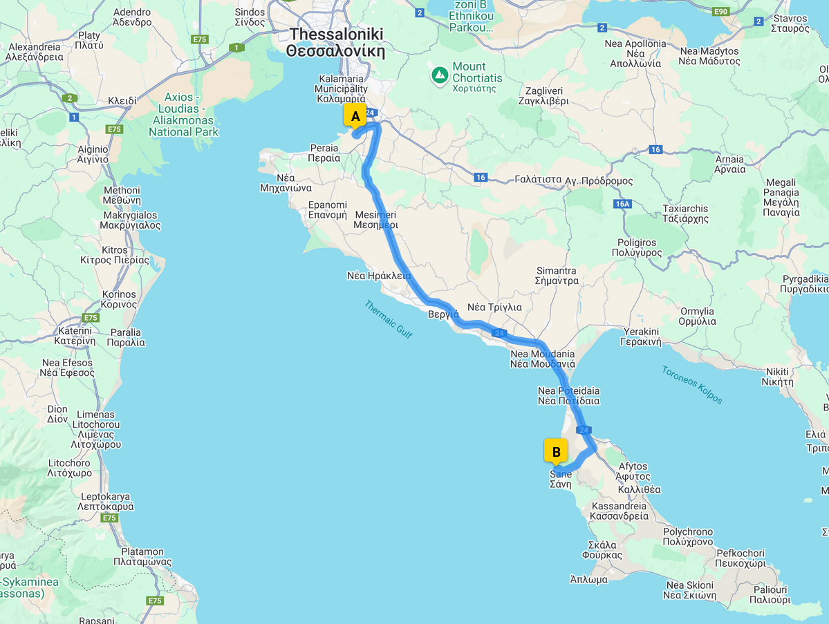 location map