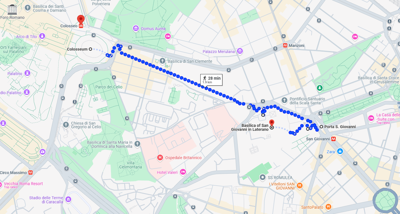 google map for Laterno