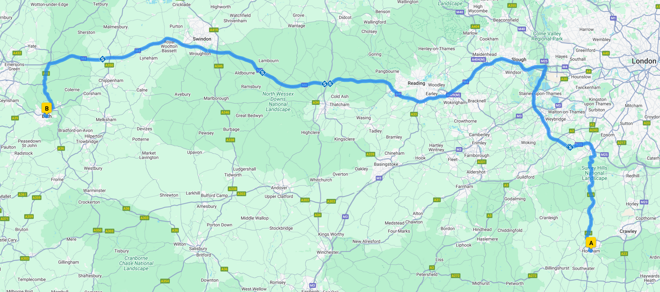 map for somerset