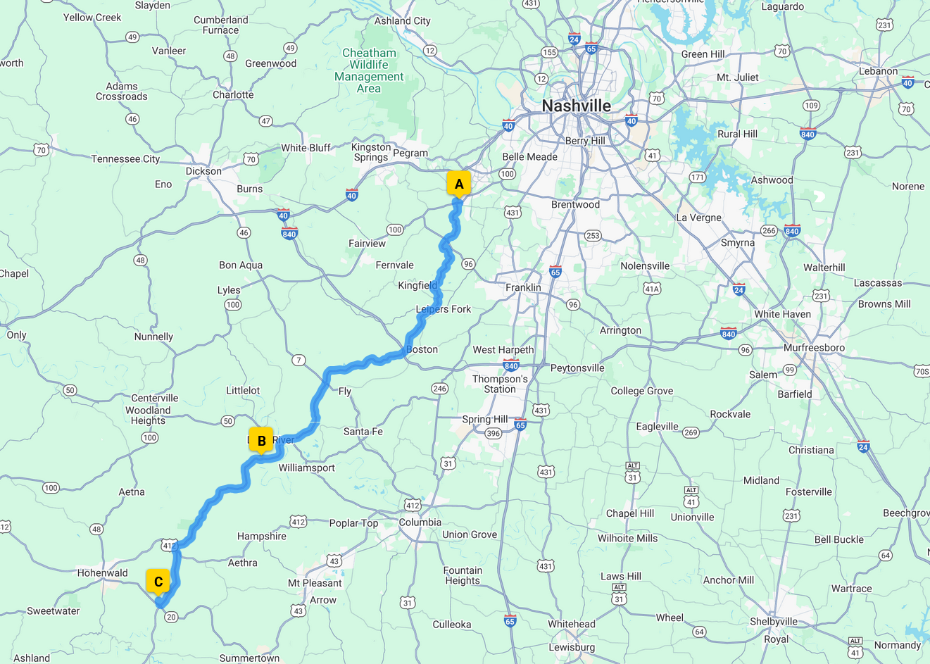 map
